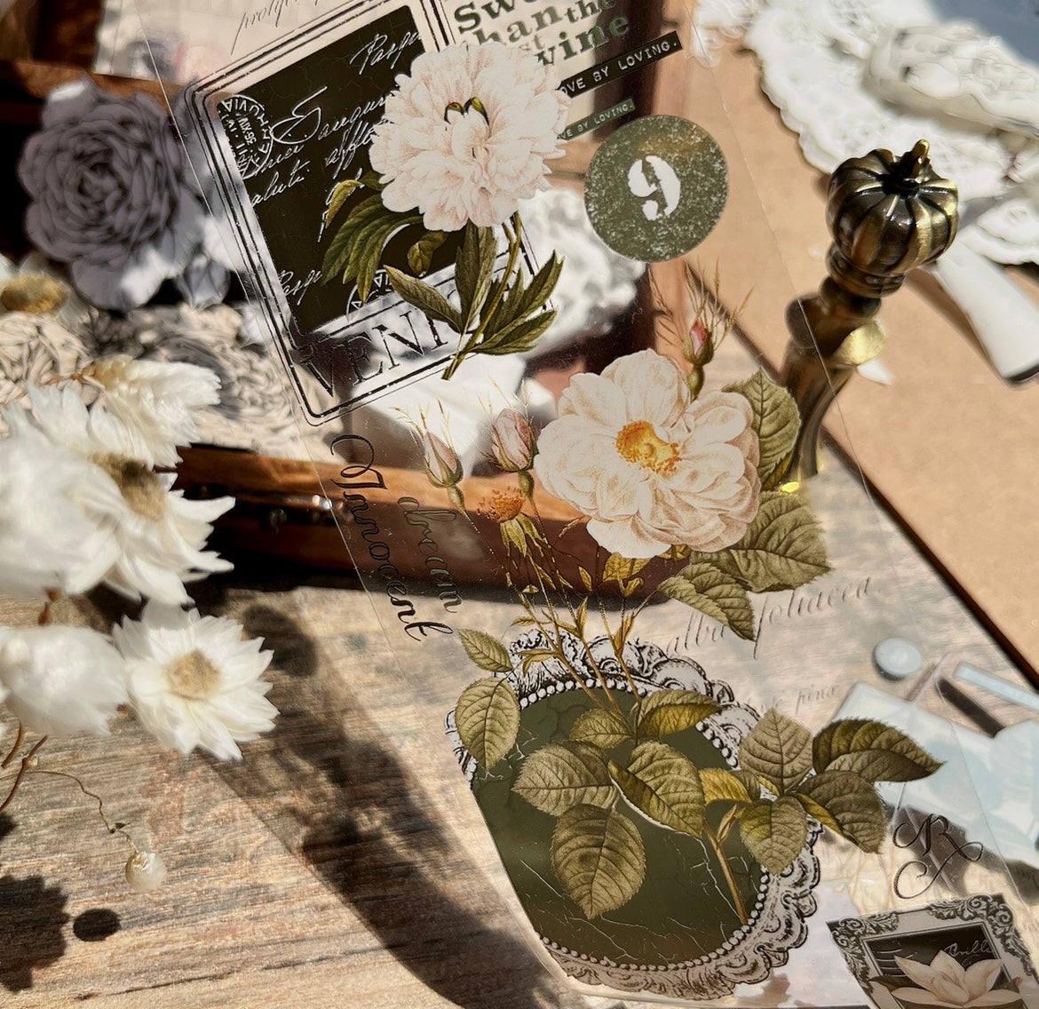 Yier Masking Tape: Floral Notes