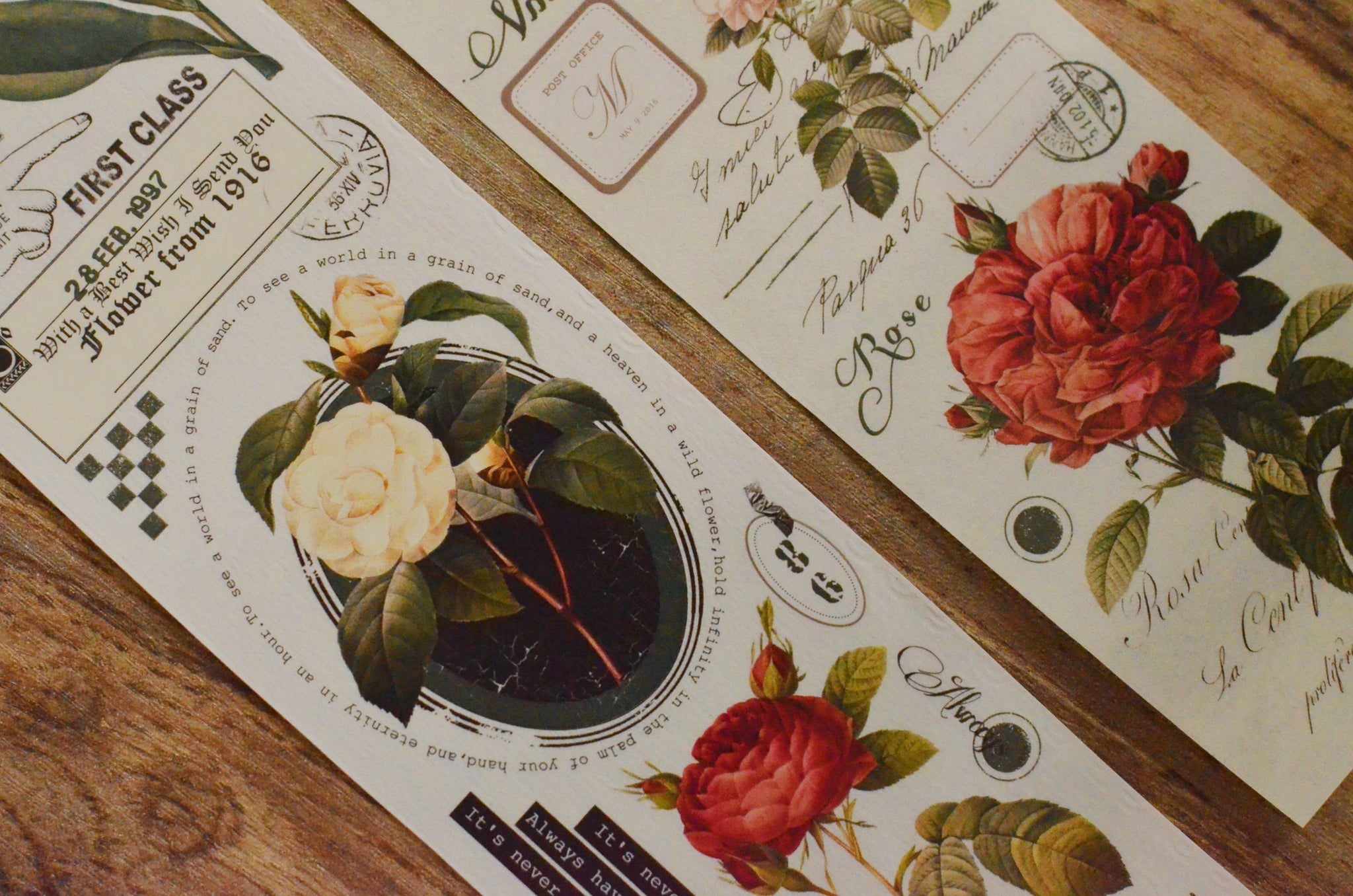 Yier Masking Tape: Floral Notes