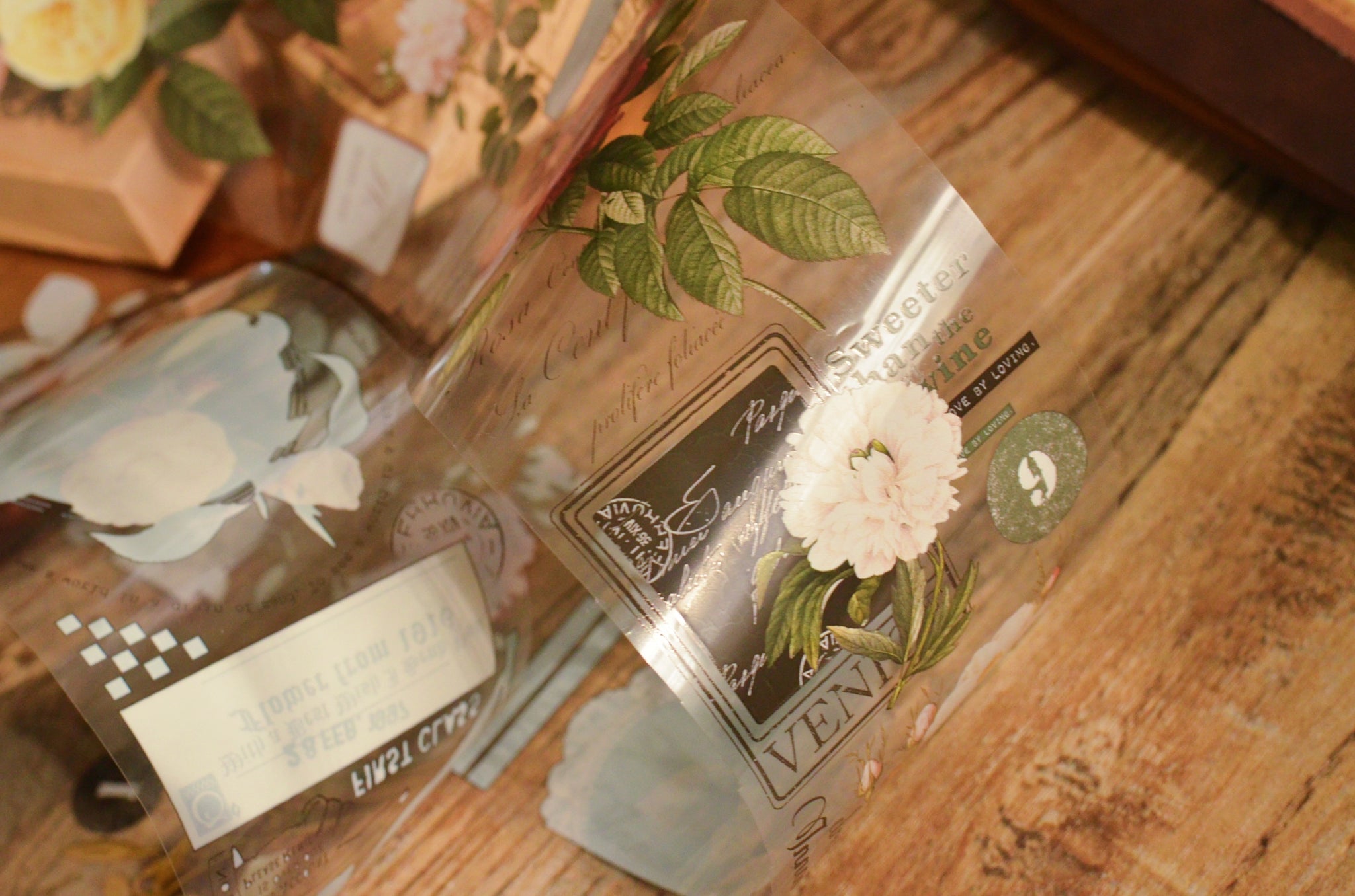 Yier Masking Tape: Floral Notes