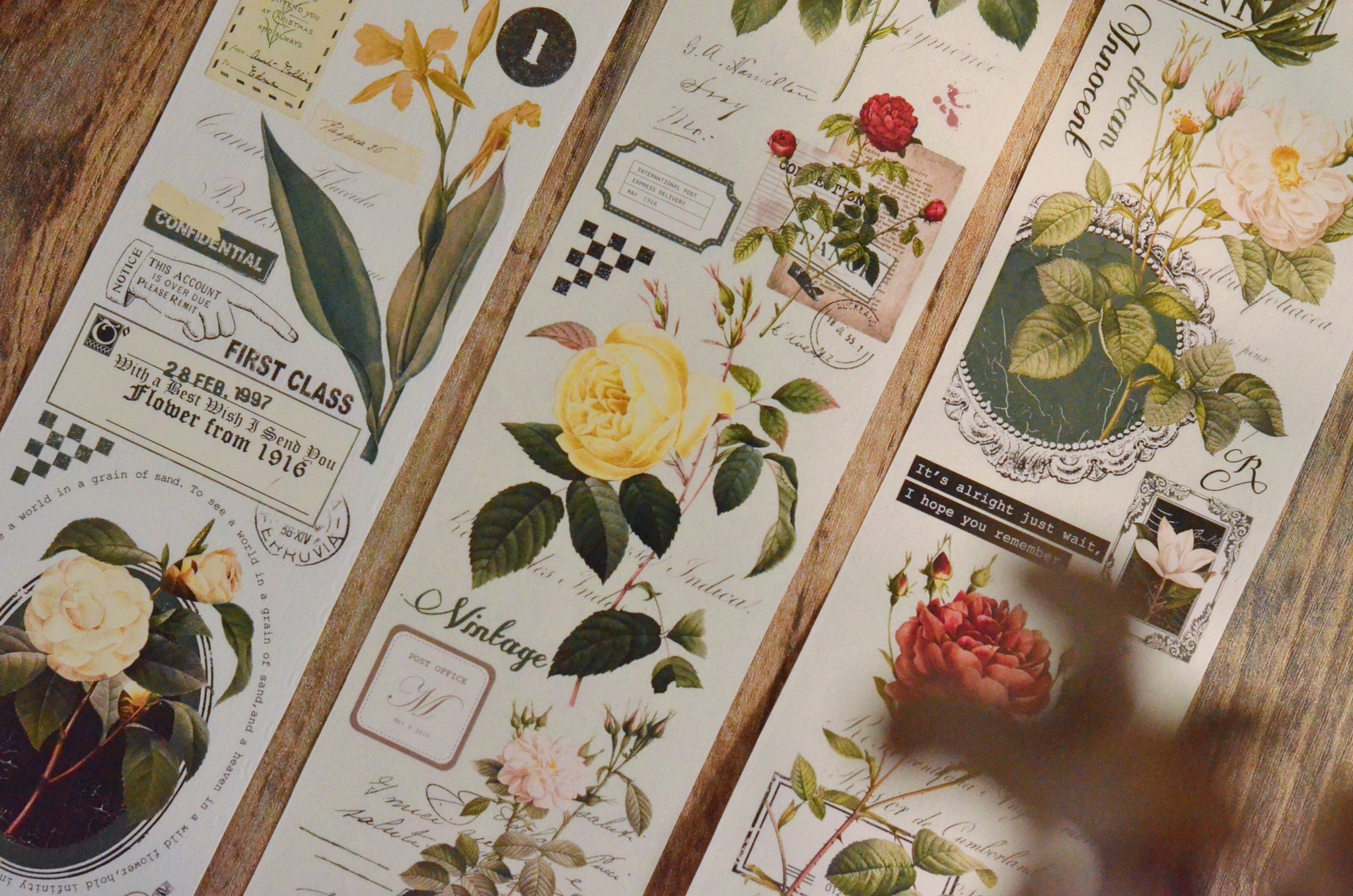 Yier Masking Tape: Floral Notes