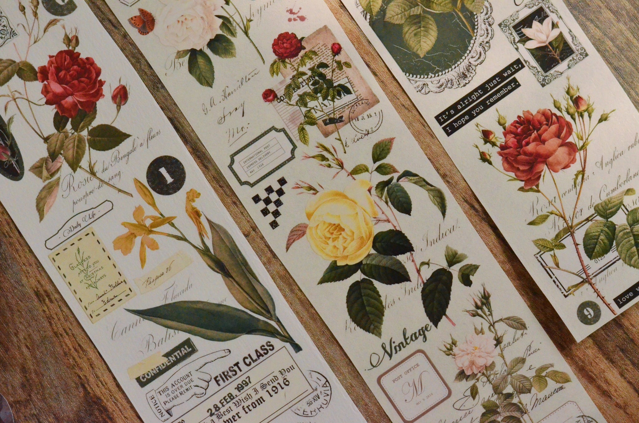 Yier Masking Tape: Floral Notes