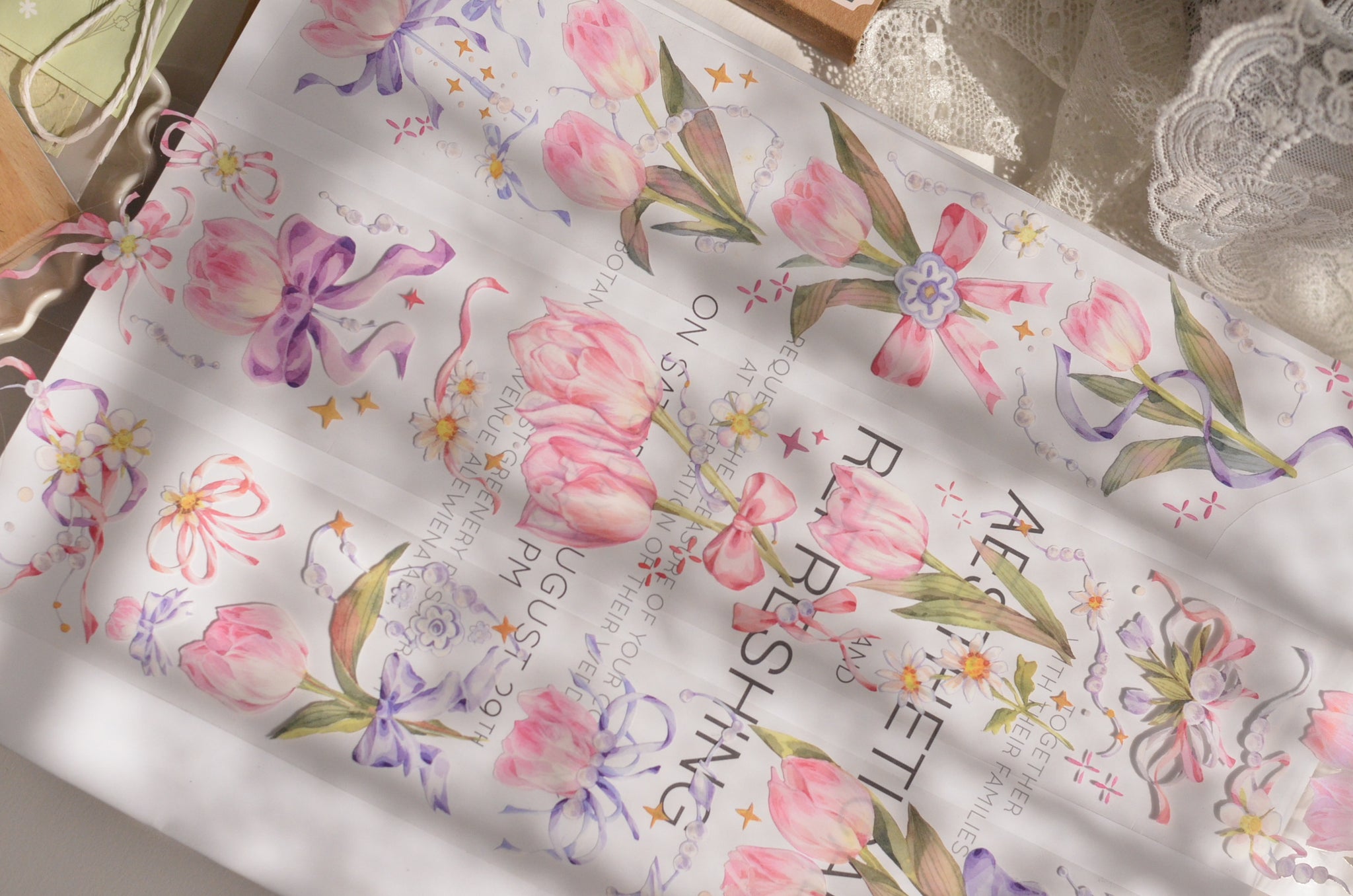 Yier Masking Tape: Summer Bloom