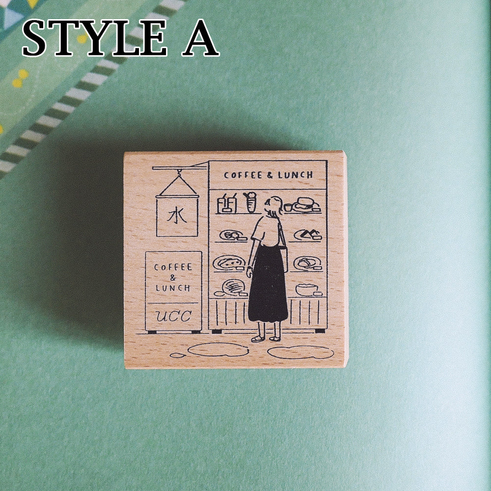 Yowoo Studio Rubber Stamp: Around Town