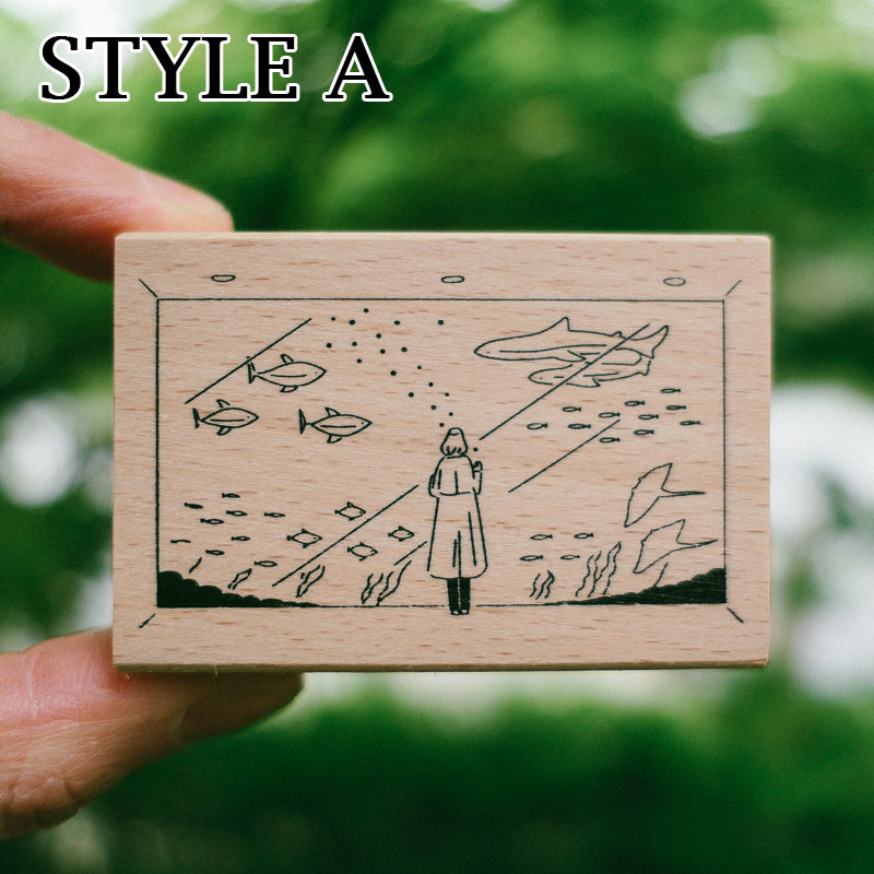 Yowoo Studio Rubber Stamp: Outing