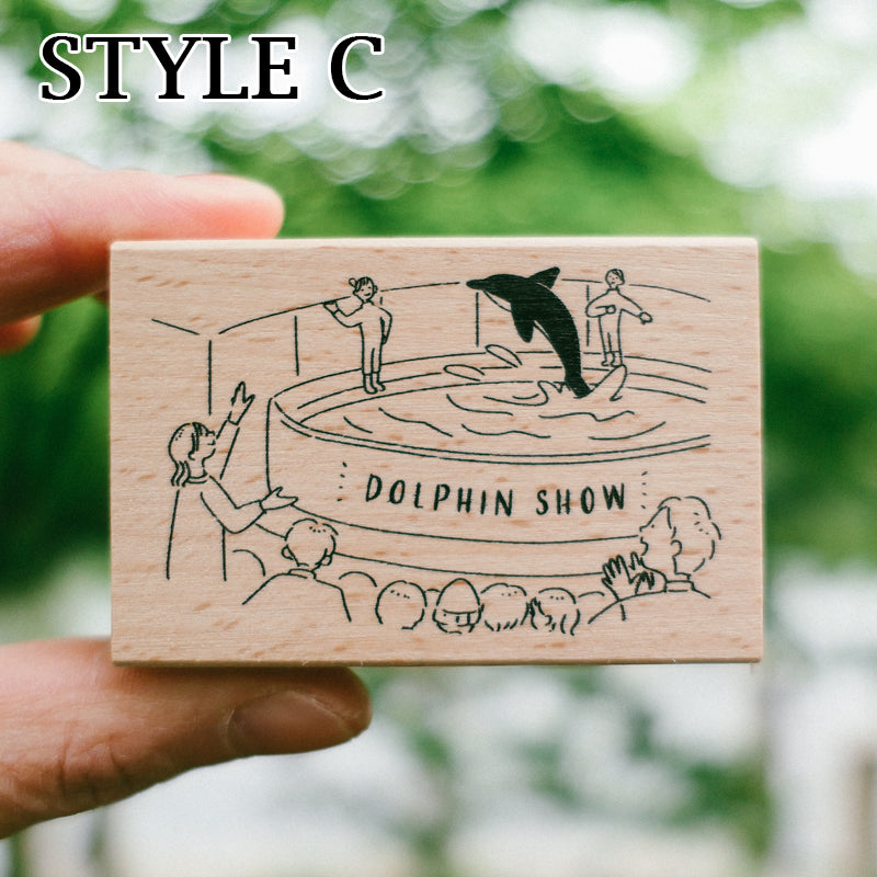 Yowoo Studio Rubber Stamp: Outing