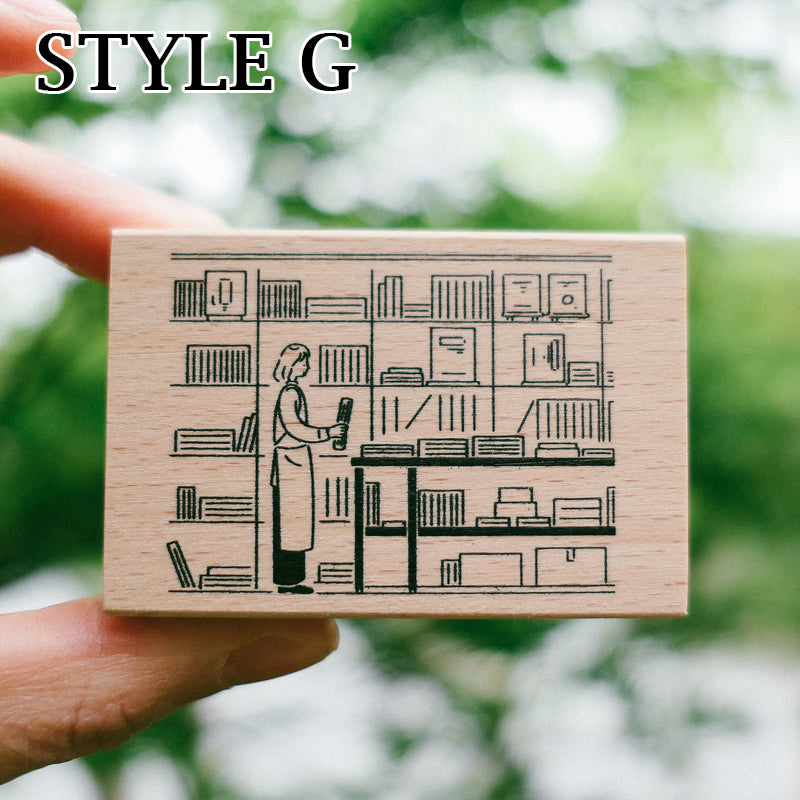 Yowoo Studio Rubber Stamp: Outing