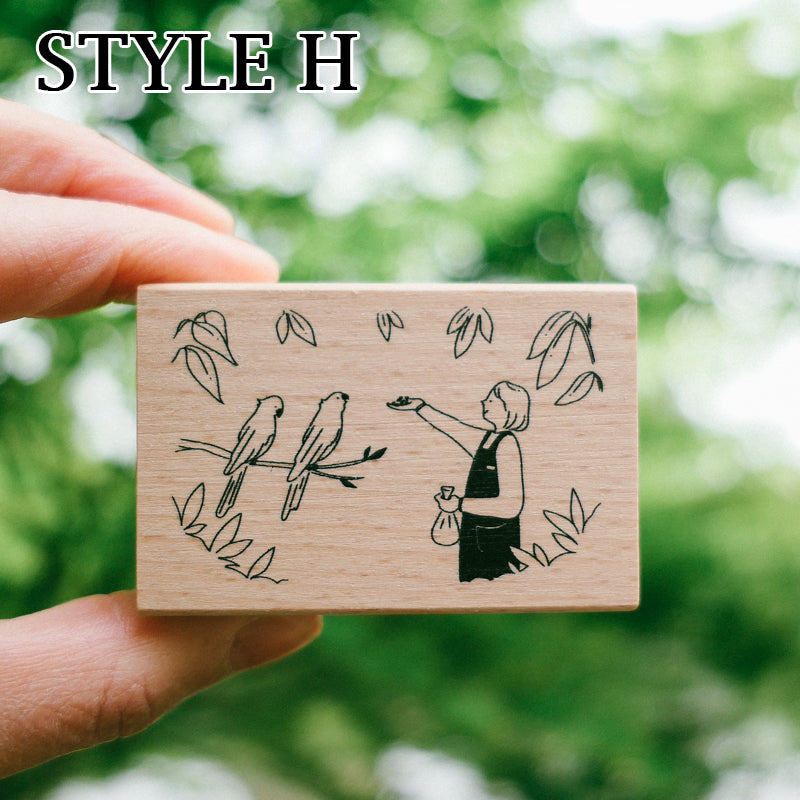 Yowoo Studio Rubber Stamp: Outing