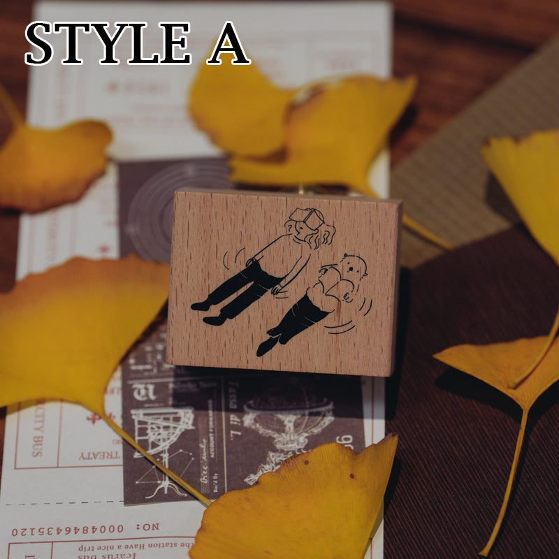 Yowoo Studio Rubber Stamp: Read and Chill