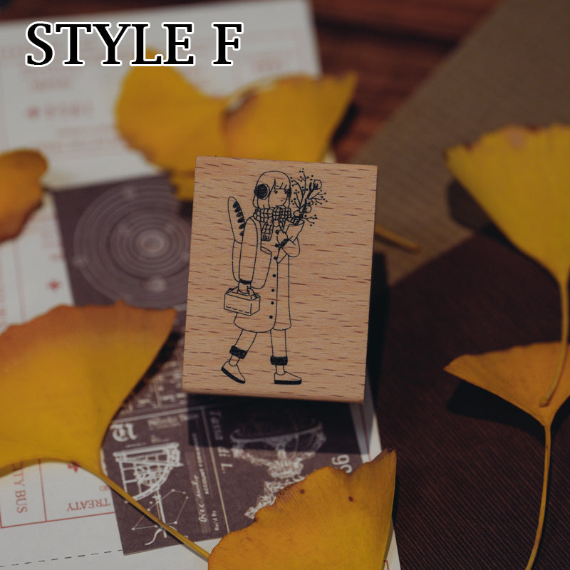 Yowoo Studio Rubber Stamp: Read and Chill