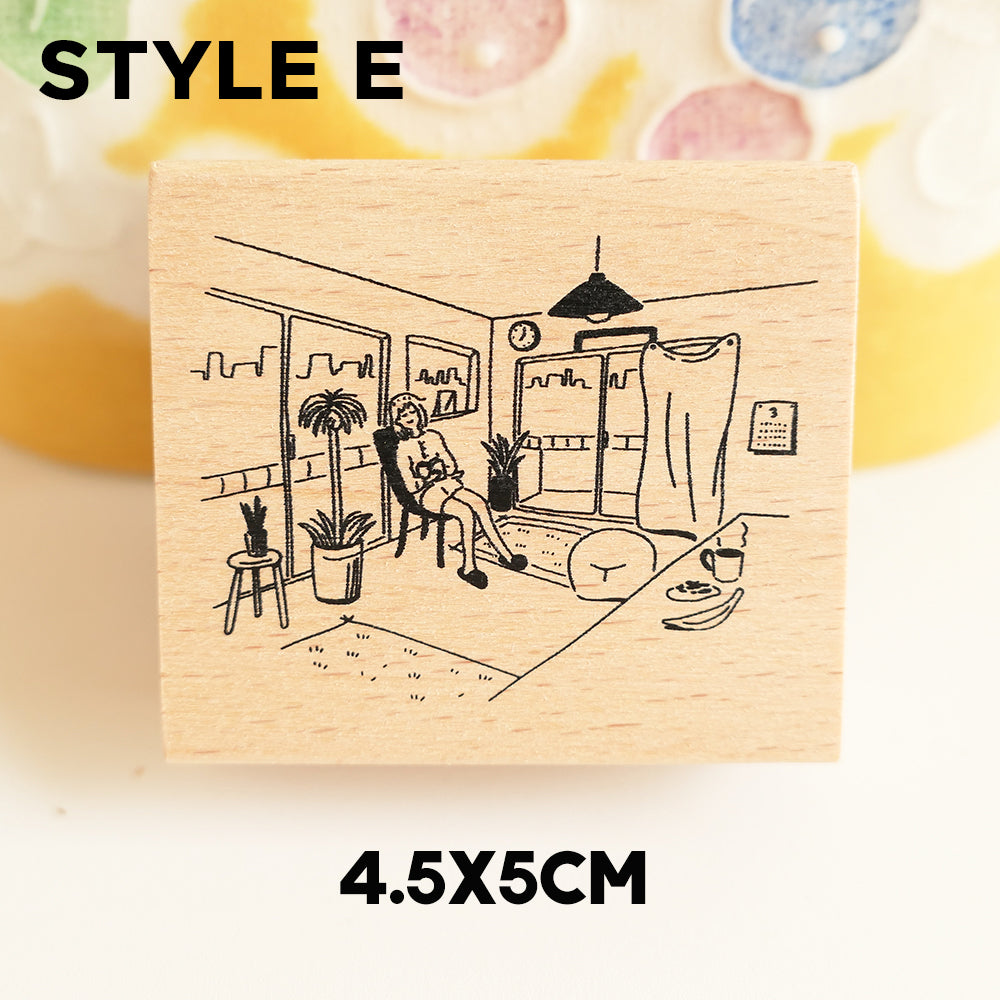 Yowoo Studio Rubber Stamp: Small Moments