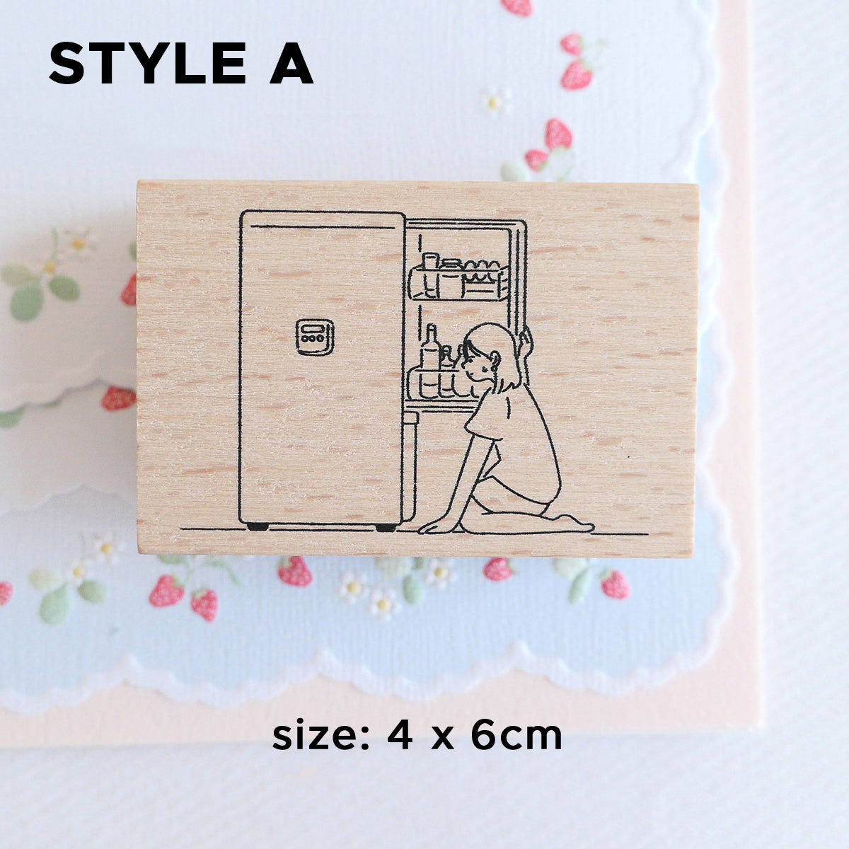 Yowoo Studio Rubber Stamp: Contemplation