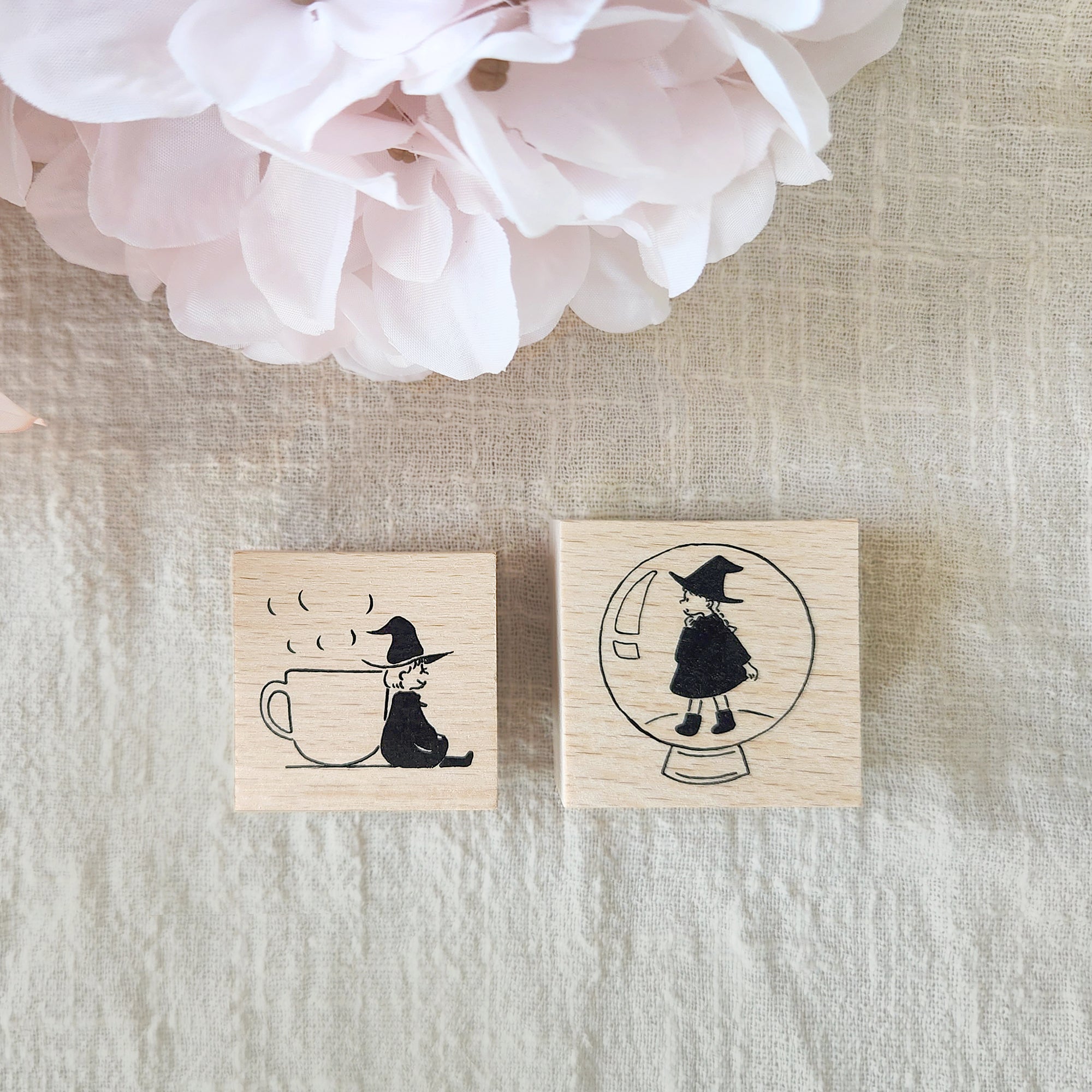 Yowoo Studio Rubber Stamp: Little Witch