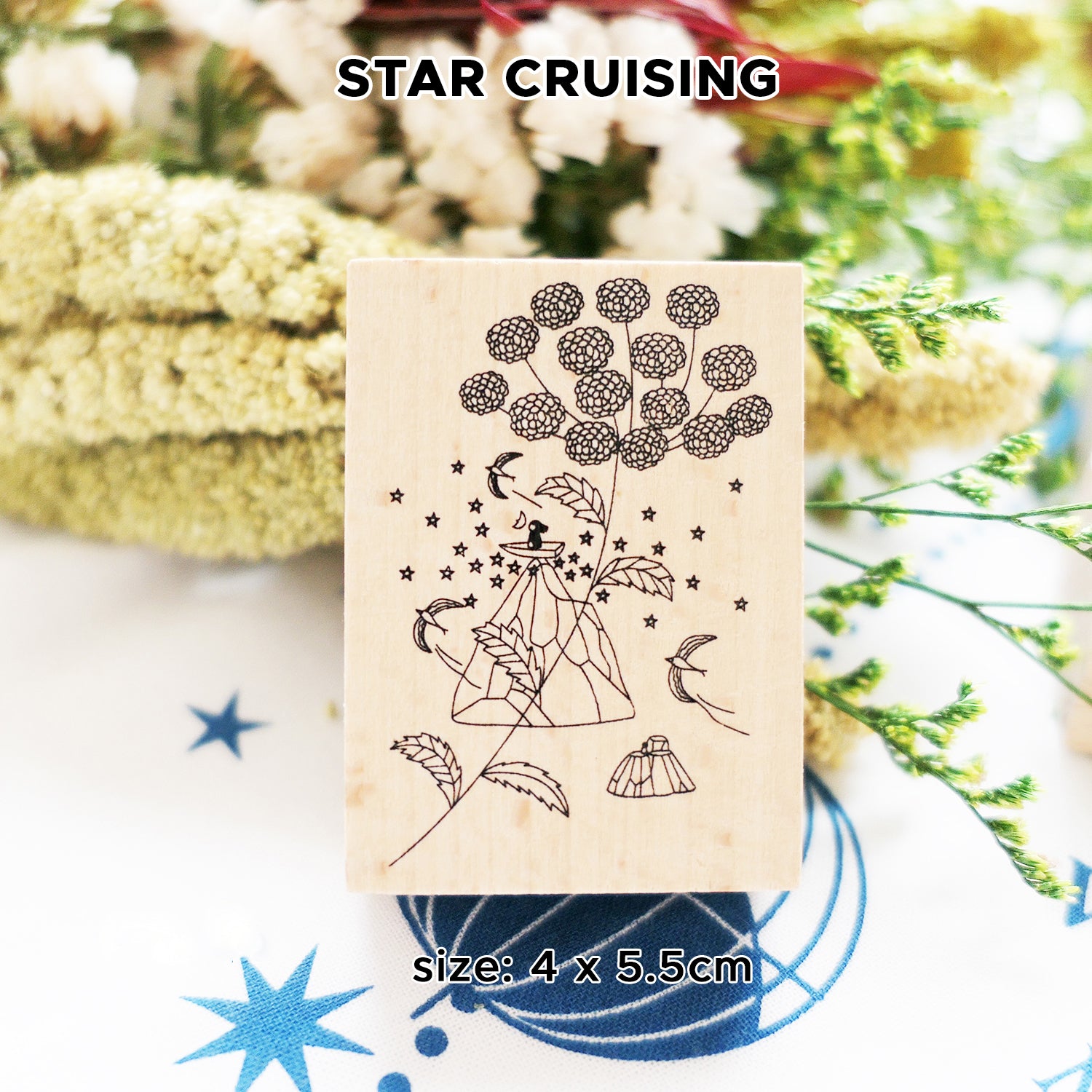 Yowoo Studio Rubber Stamp: Dreamer