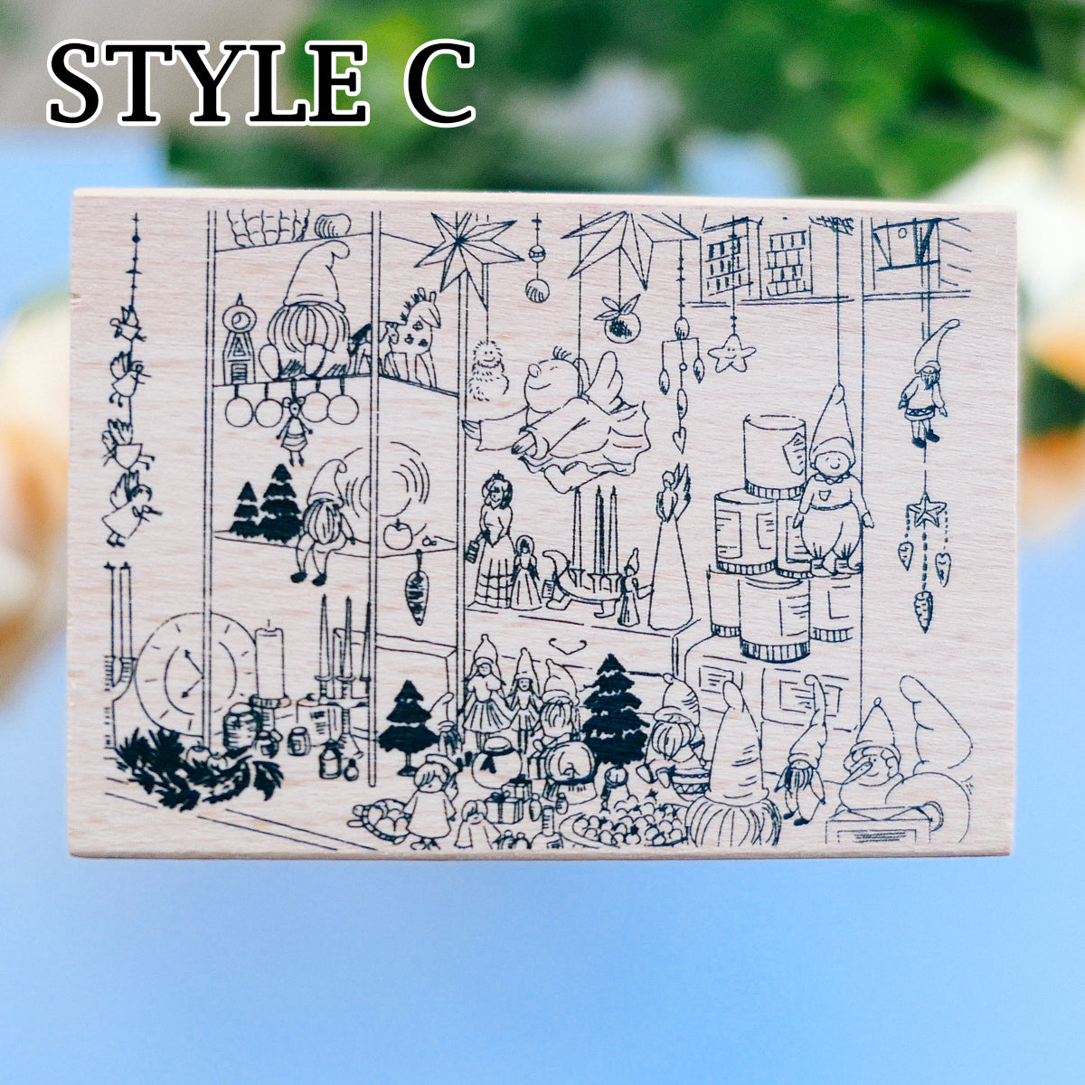 Yowoo Studio Rubber Stamp: Tranquility