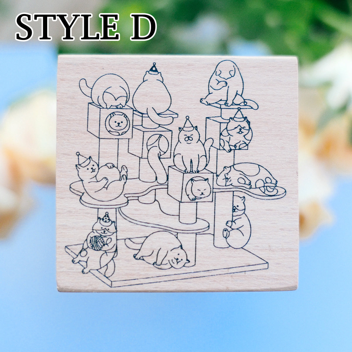 Yowoo Studio Rubber Stamp: Tranquility