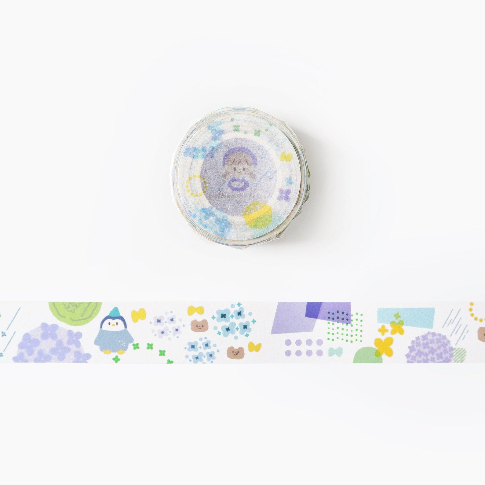 Molinta Washi Tape: Hydrangea Letter