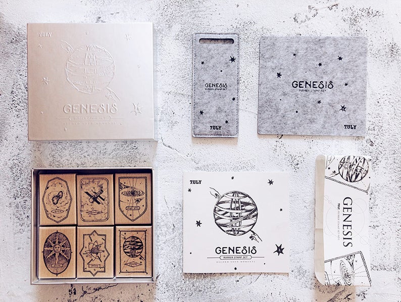 Genesis Rubber Stamp Set