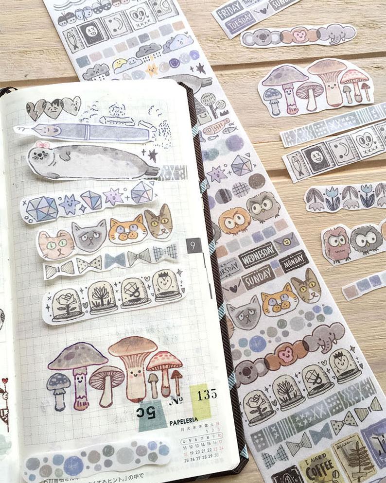 Meatball Washi Tape: Color Lab Series