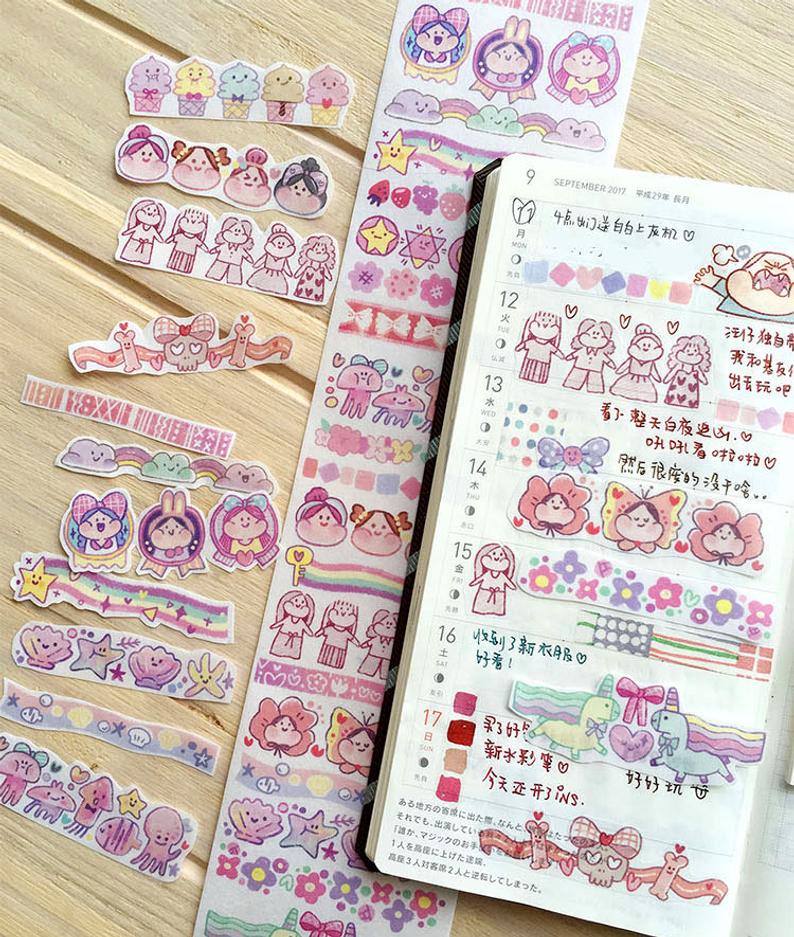 Meatball Washi Tape: Color Lab Series