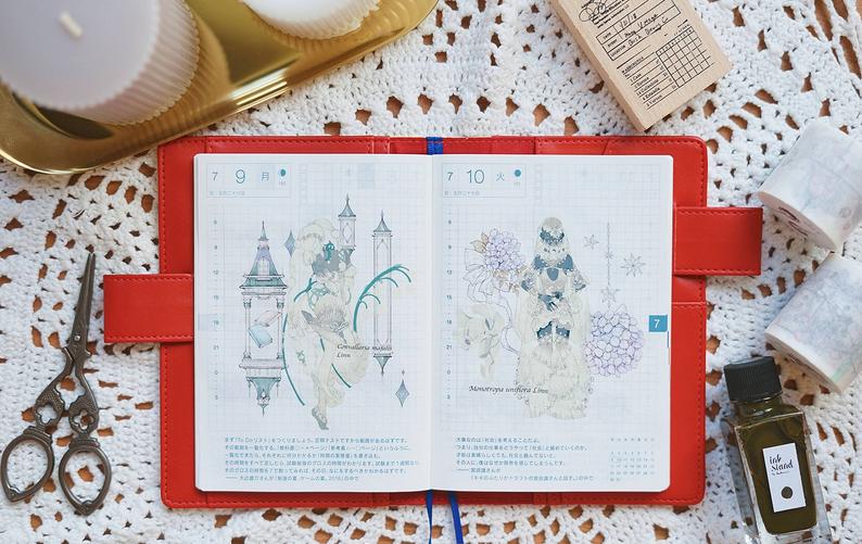 Kurumi Stationery: Flower Child Washi Tape
