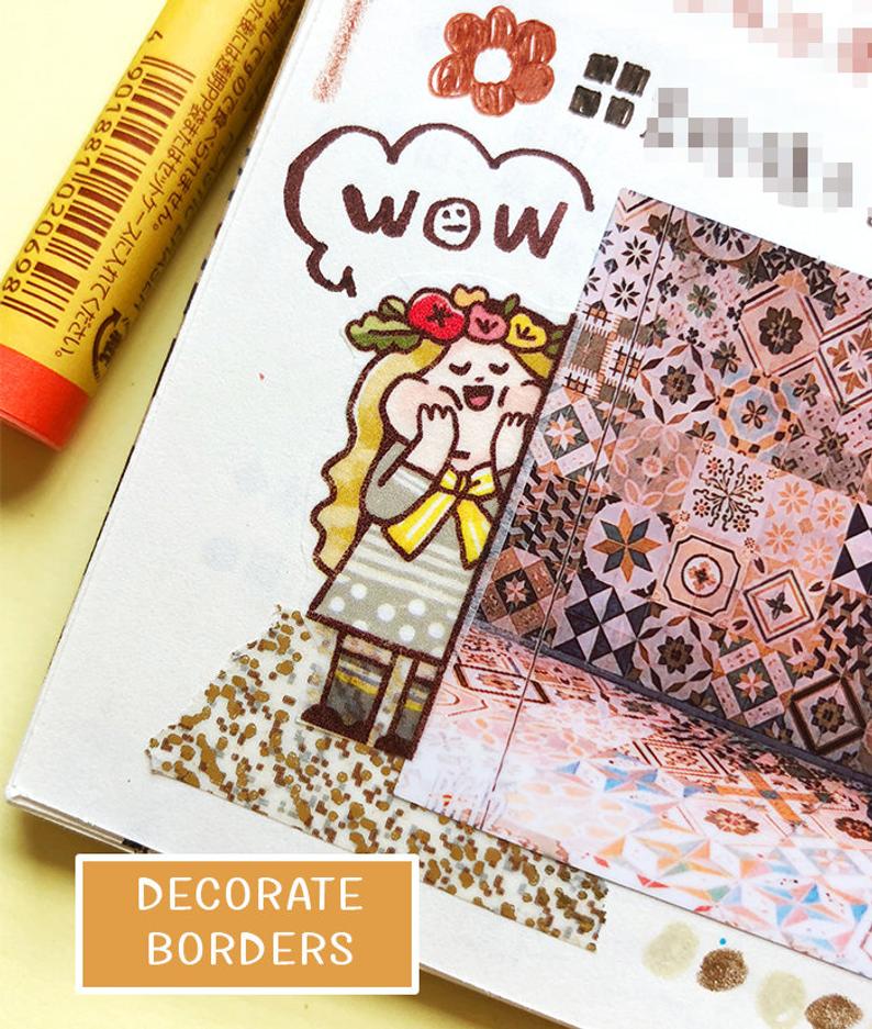 Meatball Washi Tape: Frames