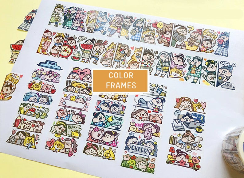 Meatball Washi Tape: Frames