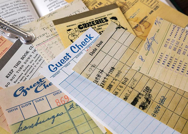 Vintage Style Notepad