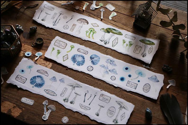 LCN Design Studio: Fungus Washi Tape Roll
