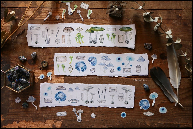 LCN Design Studio: Fungus Washi Tape Roll