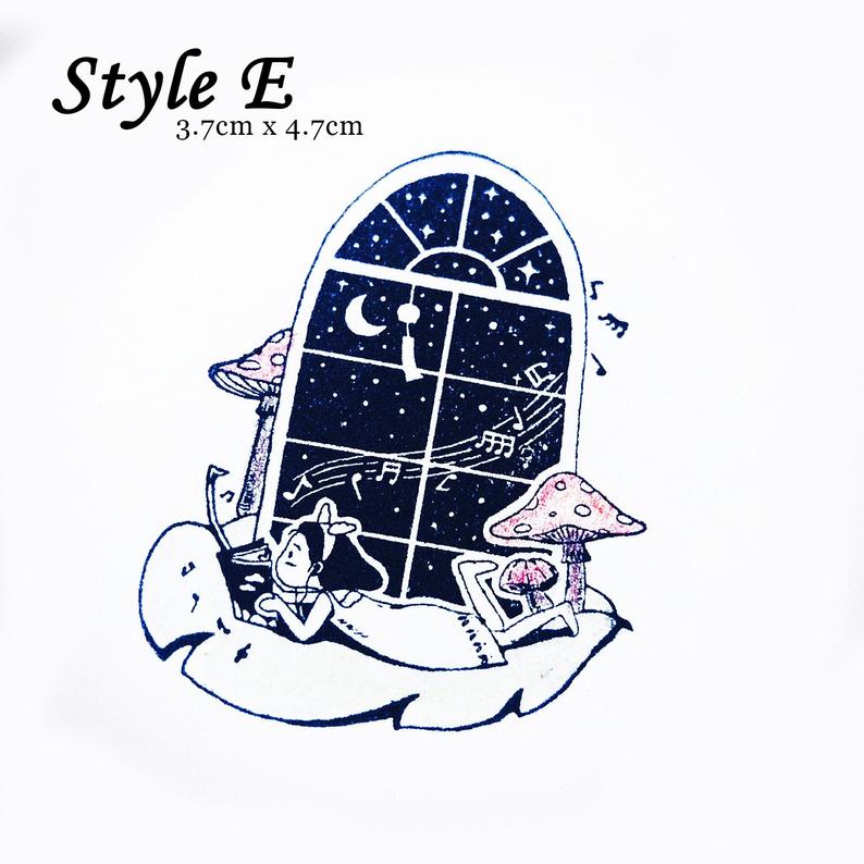 Anna Stationery: Mushroom Fairy Series Stamps