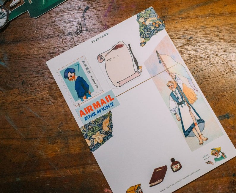La Dolce Vita Washi Tape: Stationery Shop Girls