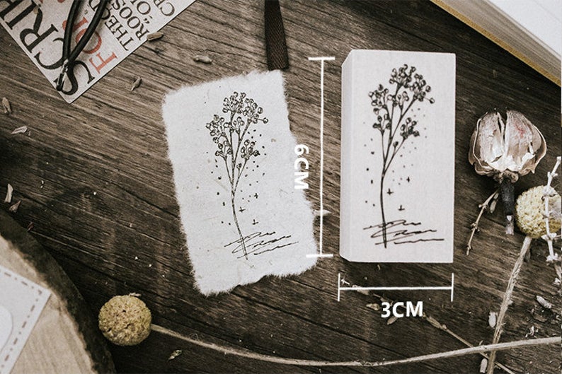 Wild Berries Wooden Stamp Set