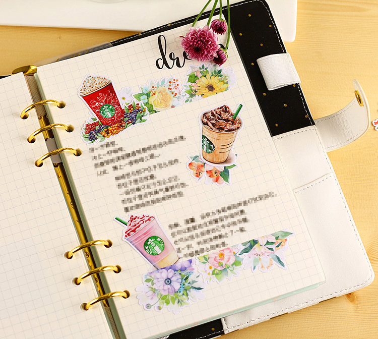 Starbucks Winter Drinks Sticker Pack