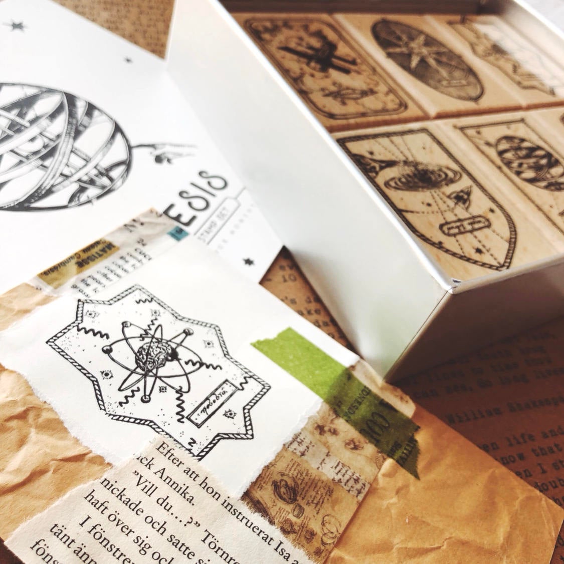 Genesis Rubber Stamp Set