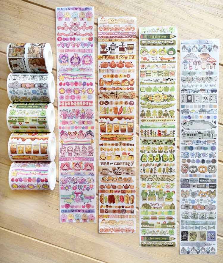 Meatball Washi Tape: Color Lab Series
