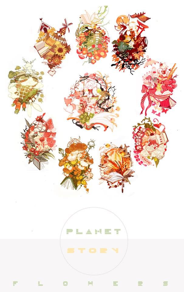 Tachibanakai Washi Tape: Planet Concerto & Planet Story