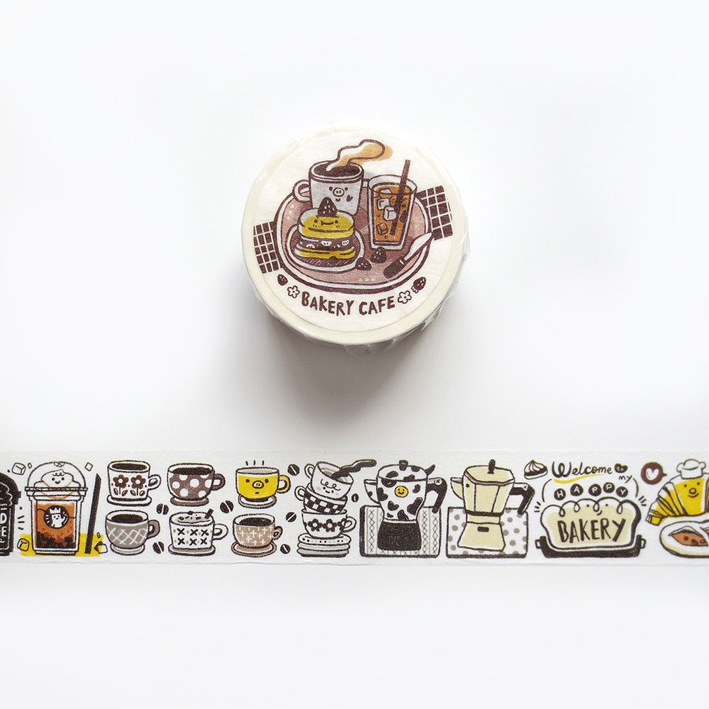Meatball Washi Tape: Bakery Cafe