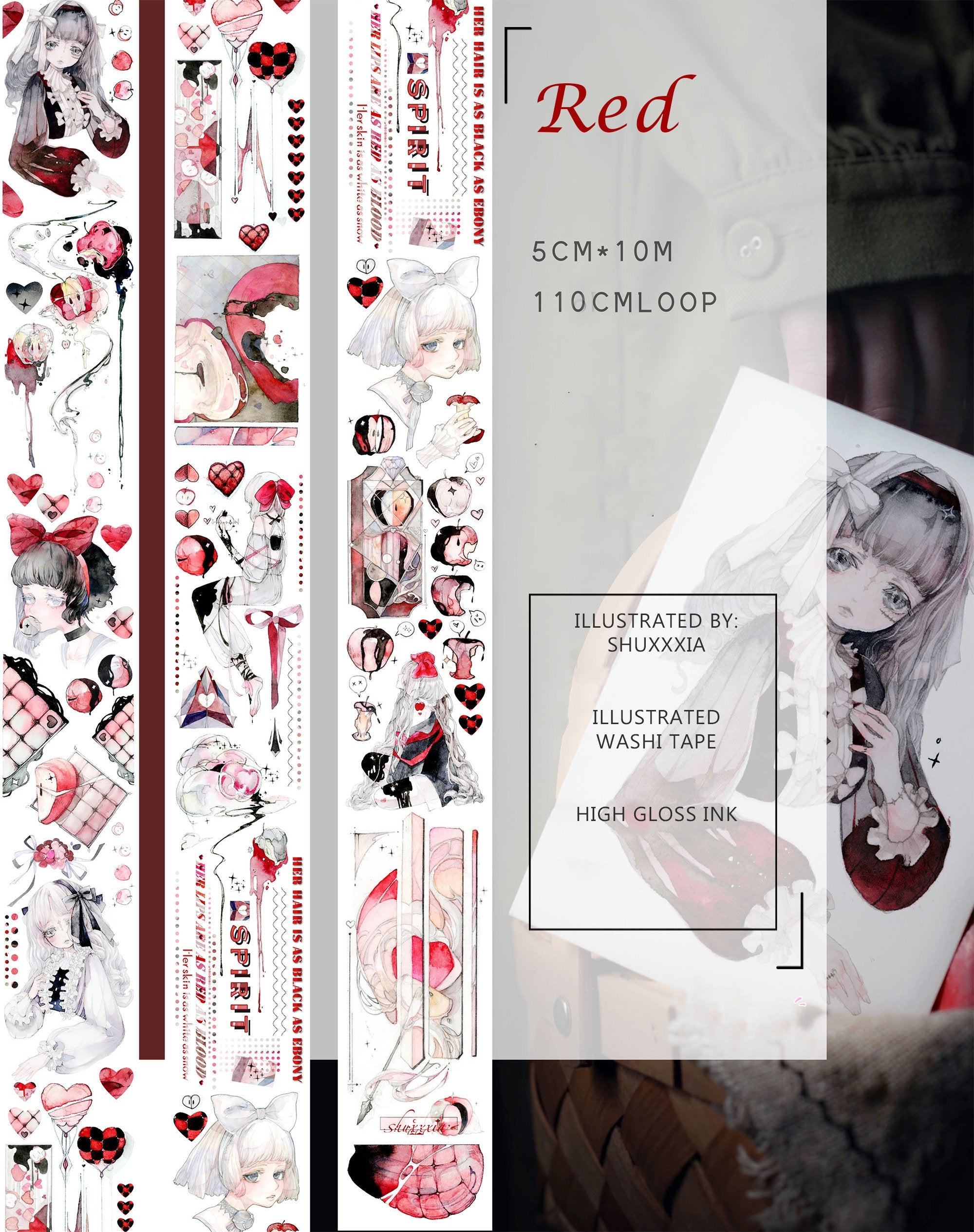 Out-of-Print Washi Tape Rolls B