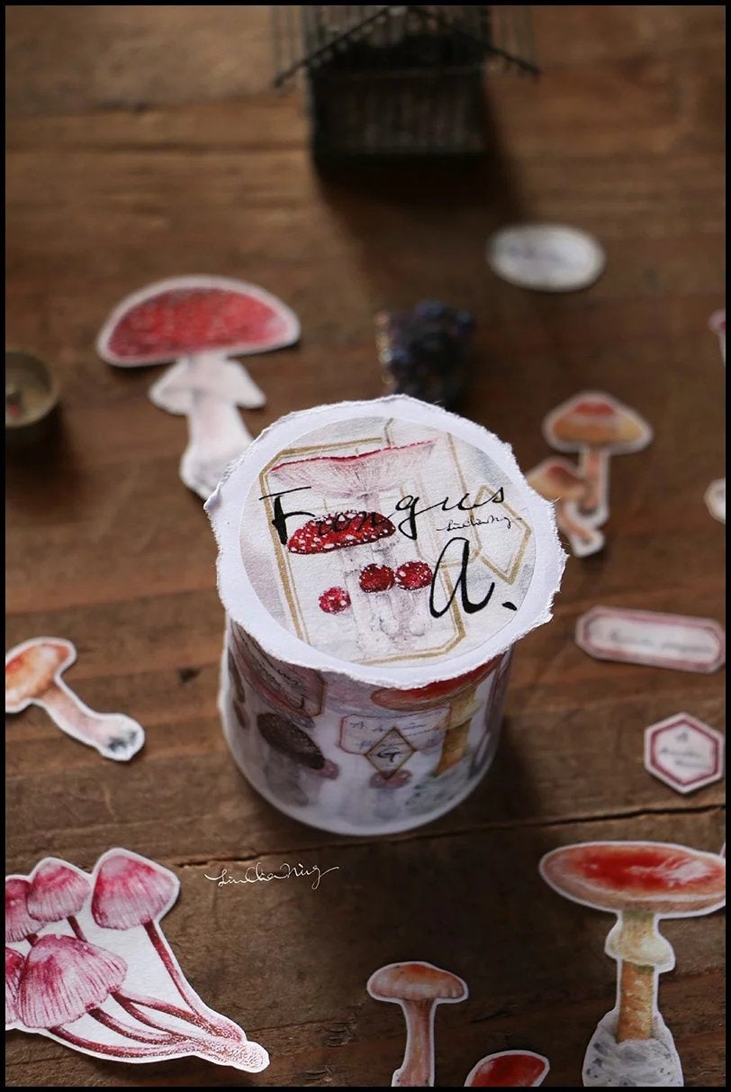 LCN Design Studio: Fungus Washi Tape Roll