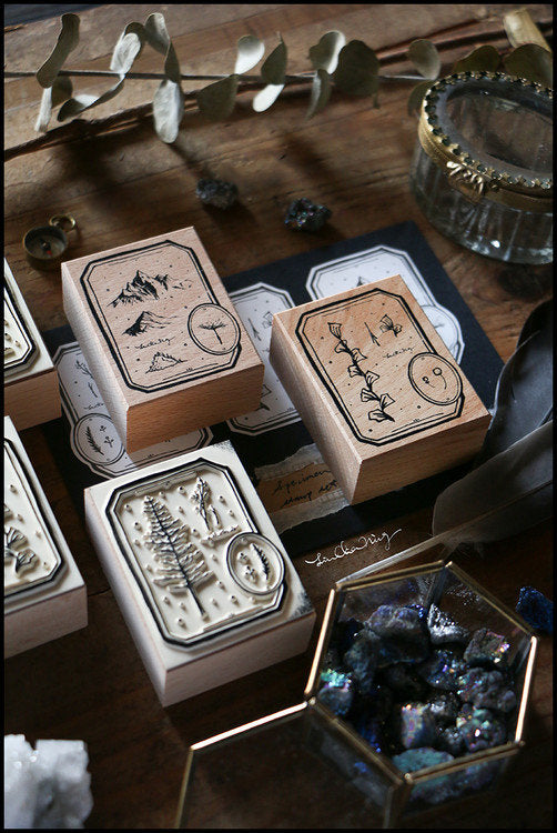 LCN Design Studio: Specimen Wooden Stamps Set