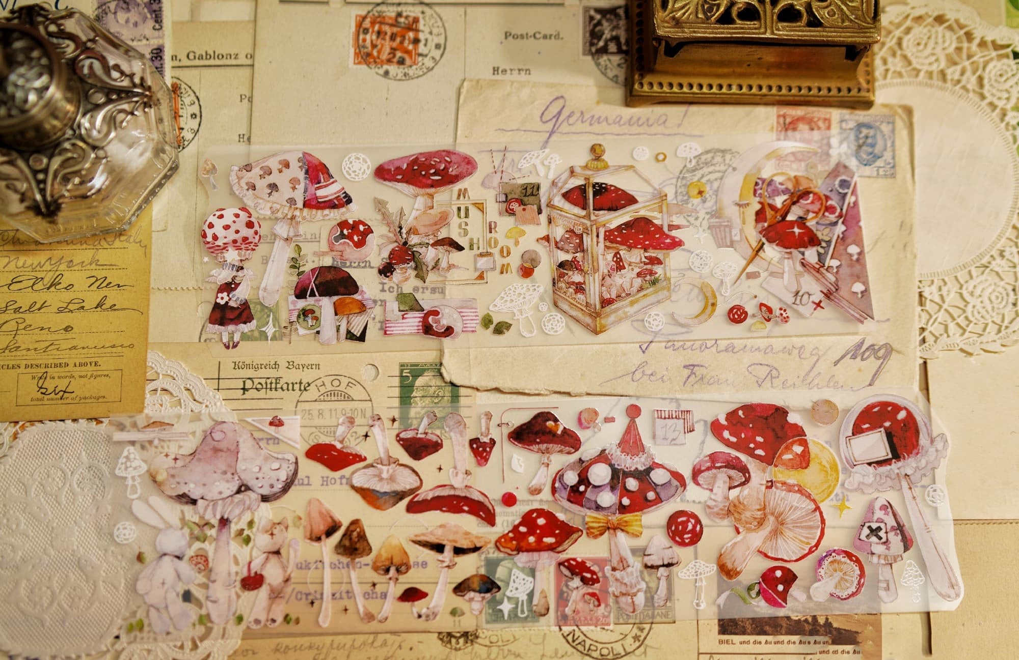 Mushroom Fantasia Washi Tape