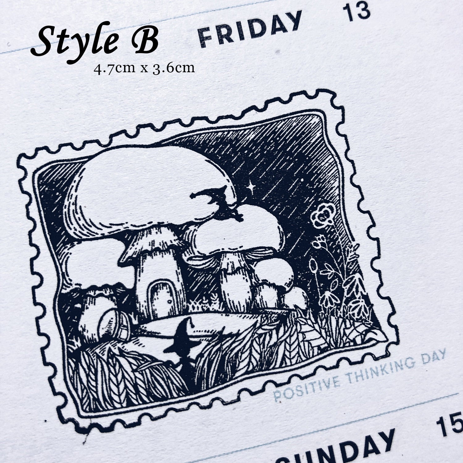 Anna Stationery: Mushroom Fairy Series Stamps