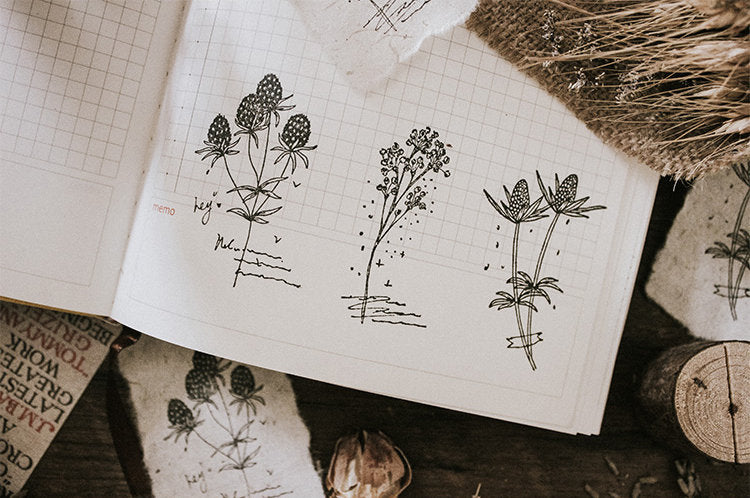 Wild Berries Wooden Stamp Set