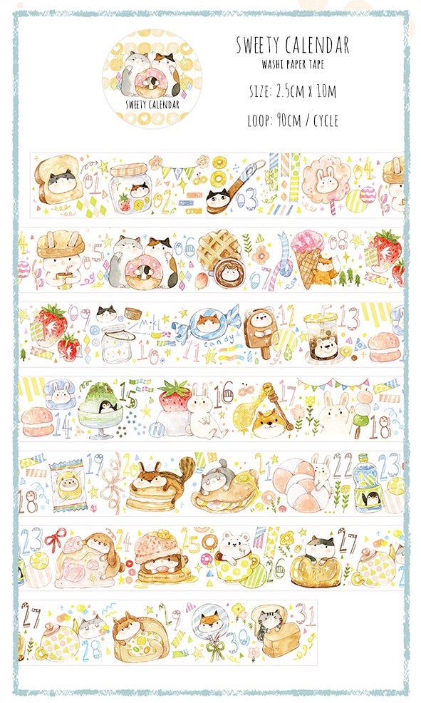 Out-of-Print Washi Tape Rolls H