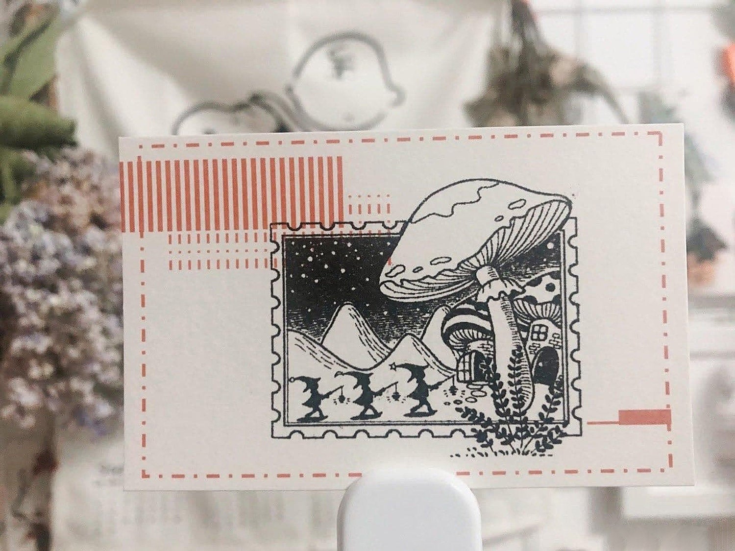 Anna Stationery: Mushroom Fairy Series Stamps