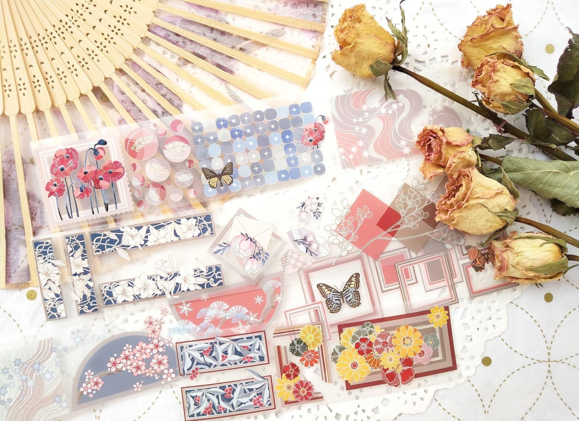 Tianxiaobao's Starry Sky: Melody of the Seasons Masking Tape