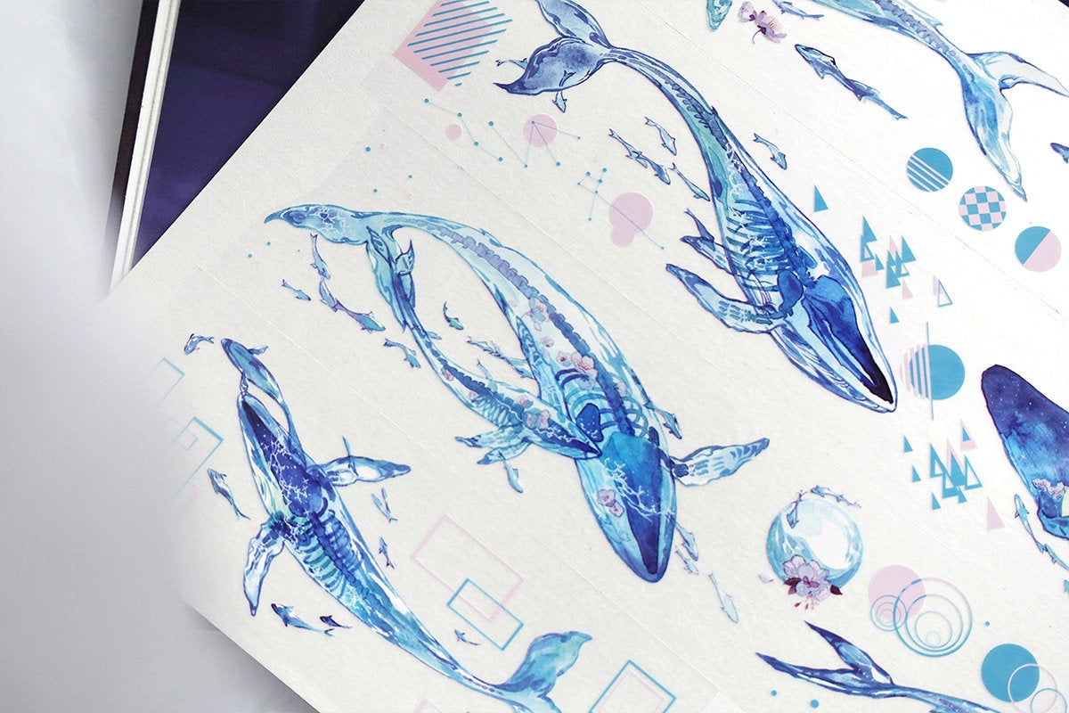 Crystal Whale Clear Tape