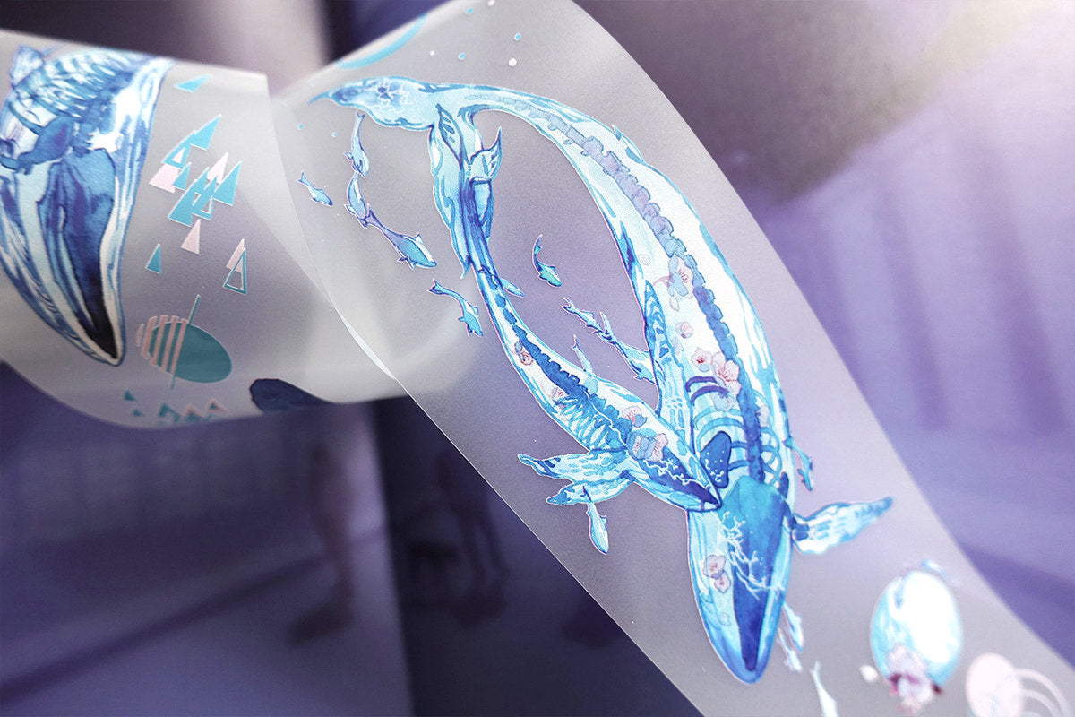 Crystal Whale Clear Tape