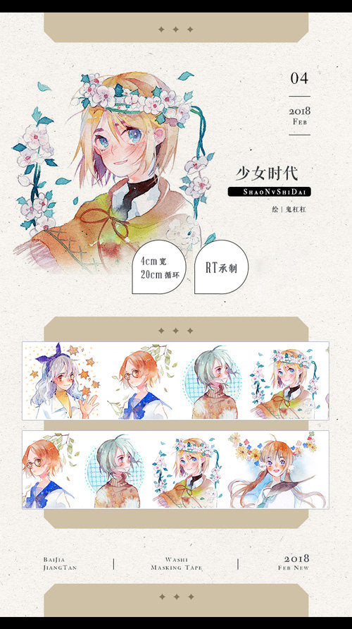 Out-of-Print Washi Tape Rolls P