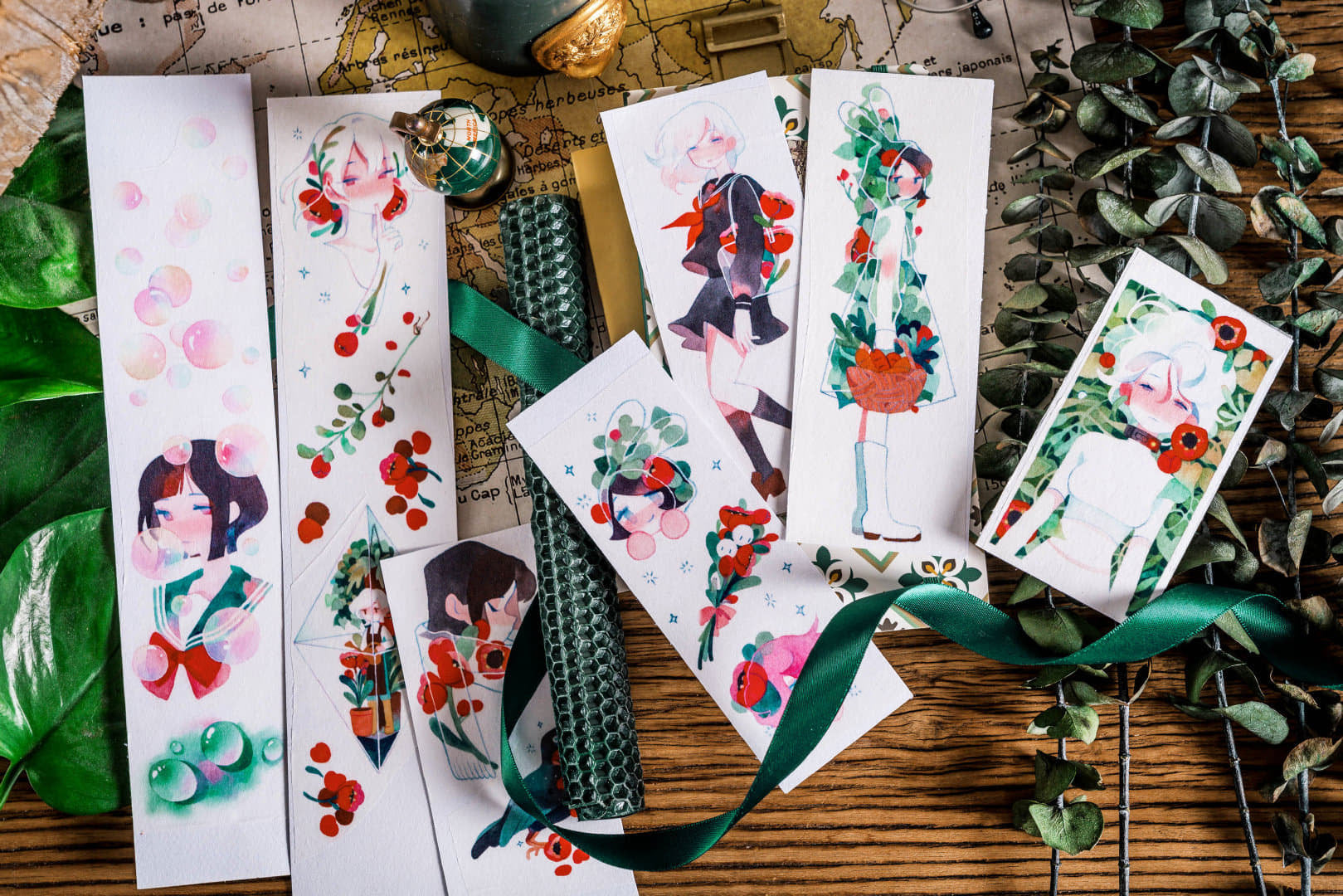 Miaopaji Masking Tape: Terrarium